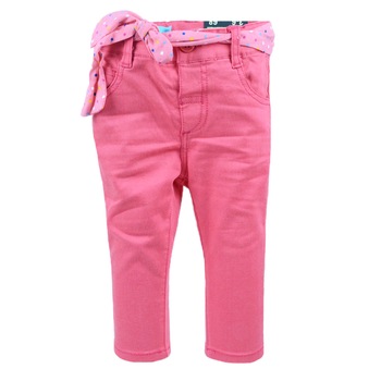 Pantaloni casual pentru fetite Vitamins VF-02, Coral, 68 cm Pantaloni casual pentru fetite Vitamins VF-02, Coral, 68 cm