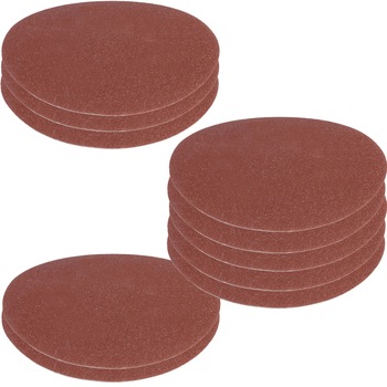 Set 10 discuri abrazive 150mm, P60/P100/P150, Ferm BGA1039 Set 10 discuri abrazive 150mm, P60/P100/P150, Ferm BGA1039