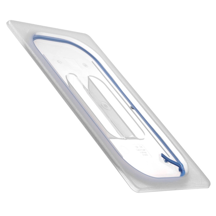 Капак Hendi, Със силиконово уплътнение, Полипропилен, 530 x 325 мм