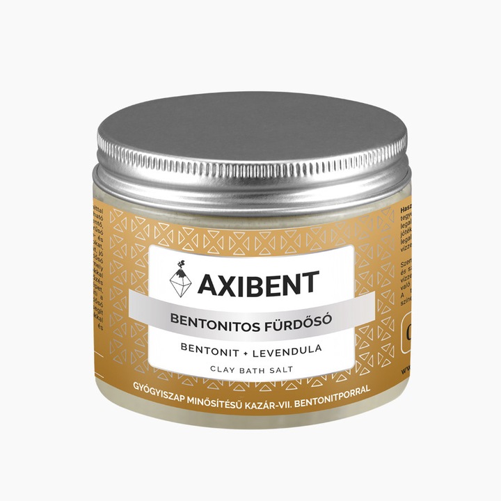 AXIBENT Bentonitos fürdősó levendulával