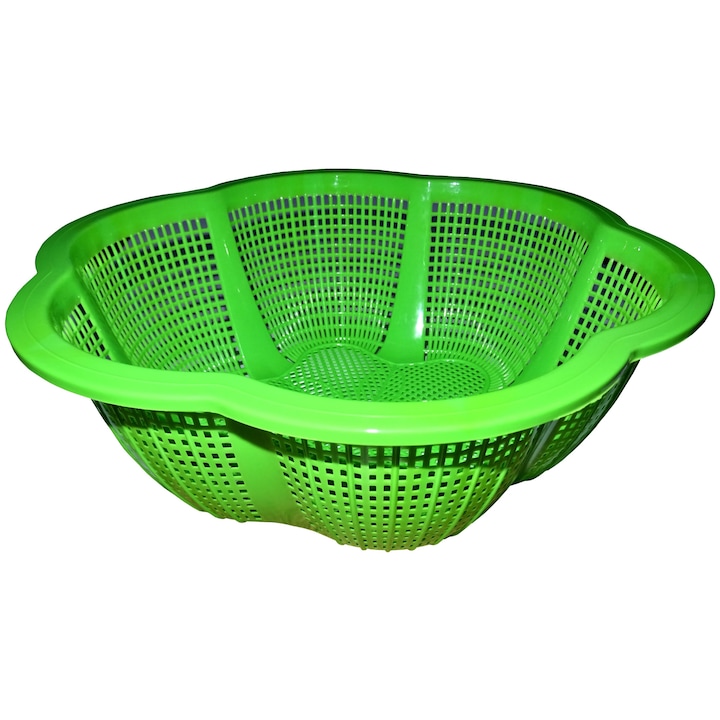 Цедка ND, форма на цвете, 28 см, зелена