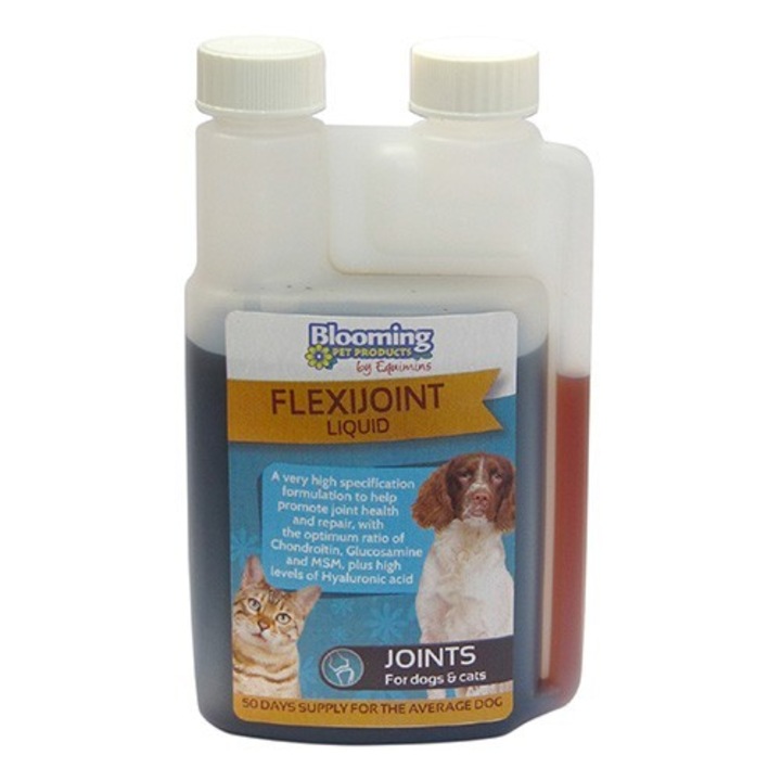 Supliment lichid pentru articulatii puternice Flexijoint pentru caini si pisici, Equimins, 250 ml