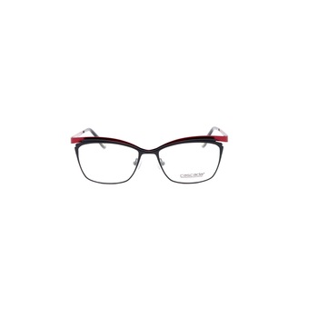 Rame ochelari de vedere, Cascada, Dama, 6824, 52mm, Negru/Rosu Rame ochelari de vedere, Cascada, Dama, 6824, 52mm, Negru/Rosu