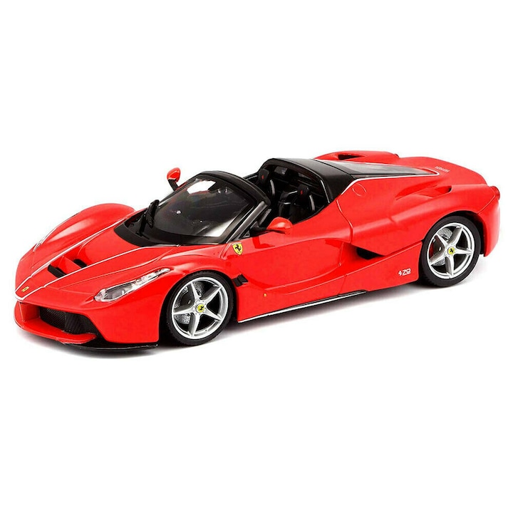 Macheta auto Ferrari Laferrari Aperta Spider red 2016, 1:24 Bburago