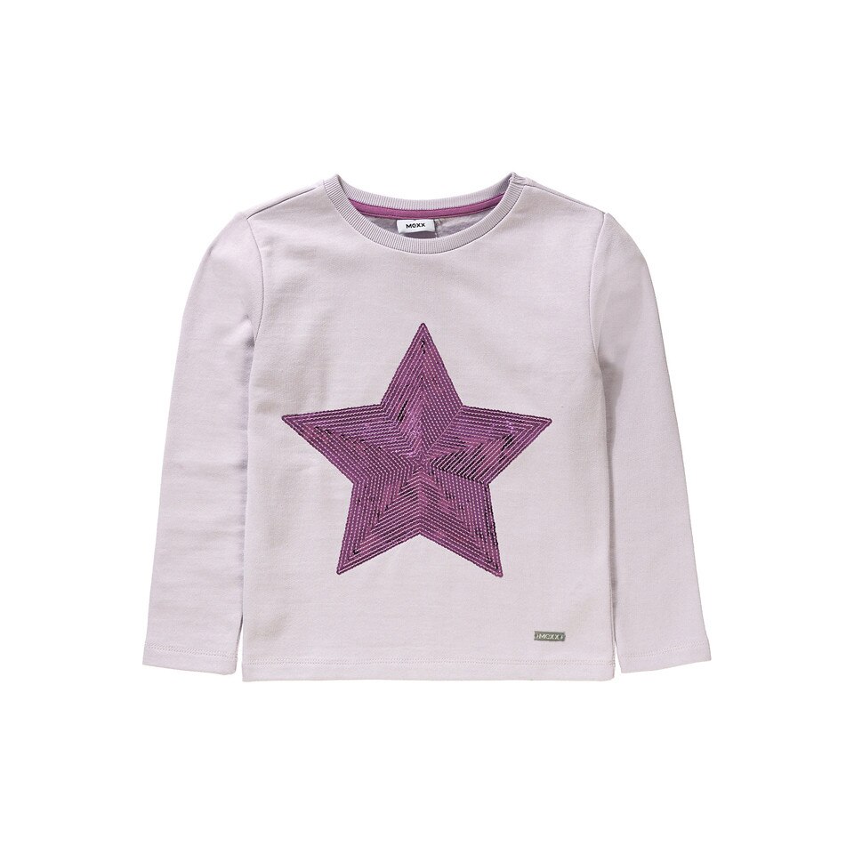 Bluza bumbac Mexx fete, mov, marimea 92 cm, 2 ani