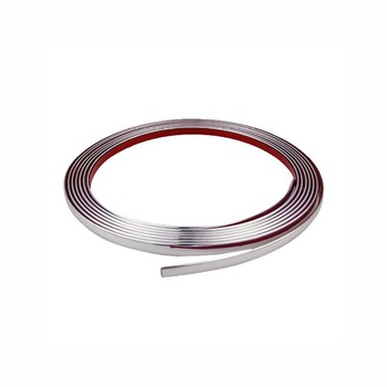 Banda ornament crom adeziva 4Cars, 14mm x 4 m Banda ornament crom adeziva 4Cars, 14mm x 4 m