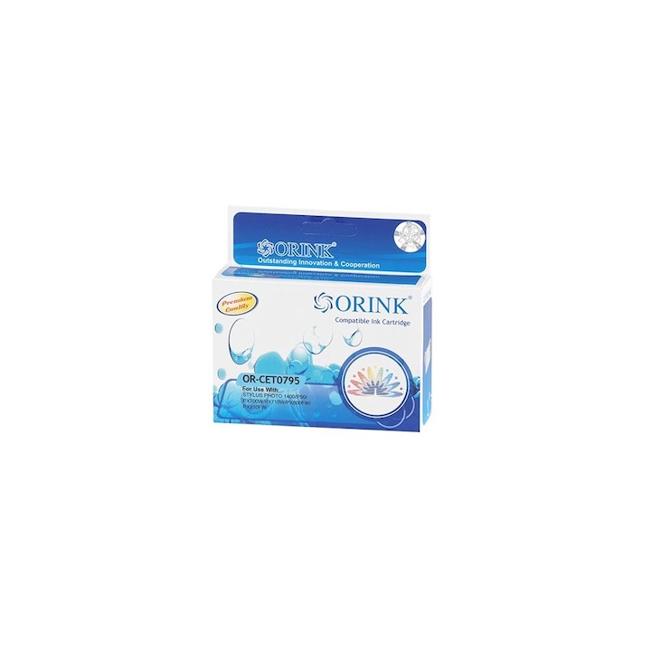 Cartus de cerneala, Orink, Compatibil cu HP 364XL/CN684EE, Negru