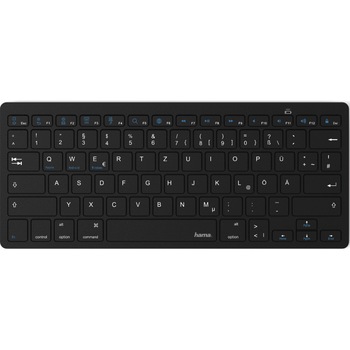 Tastatura bluetooth Hama KEY4ALL X300, Negru Tastatura bluetooth Hama KEY4ALL X300, Negru
