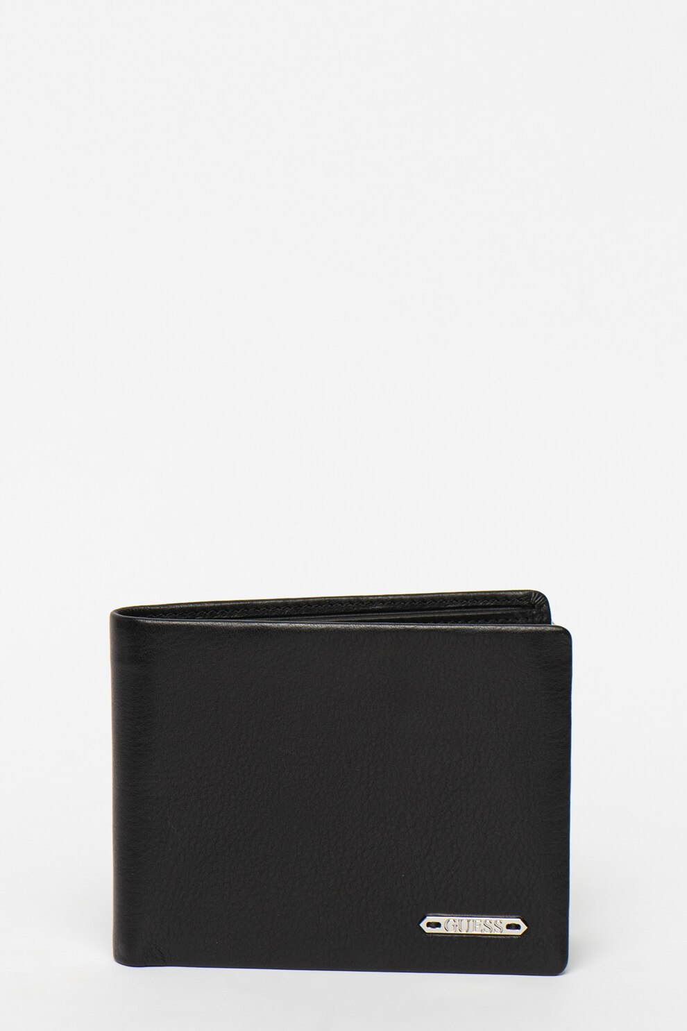 Guess, Portofel de piele pliabil, Negru