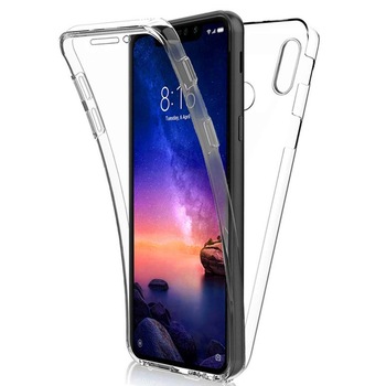 Husa protectie 360° Fully PC & PET pentru Samsung Galaxy A10/M10 (fata + spate), transparenta Husa protectie 360° Fully PC & PET pentru Samsung Galaxy A10/M10 (fata + spate), transparenta