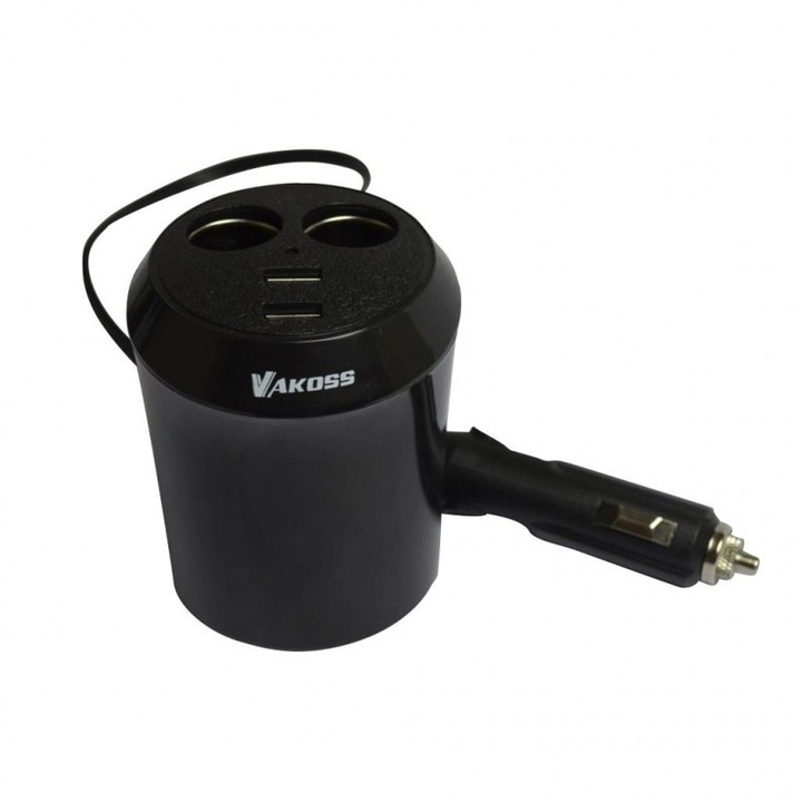 Vakoss Autós Töltőadapter -