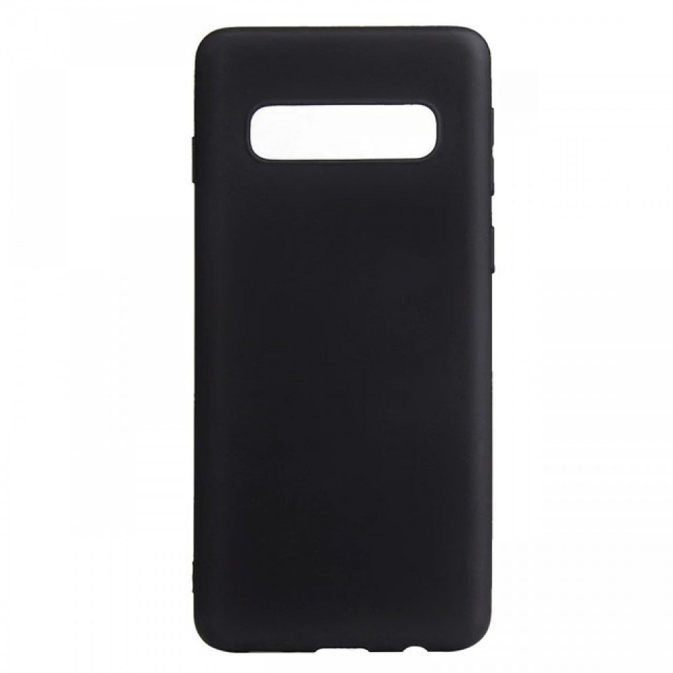 Husa Samsung Galaxy S10, ultra slim silicon, Negru
