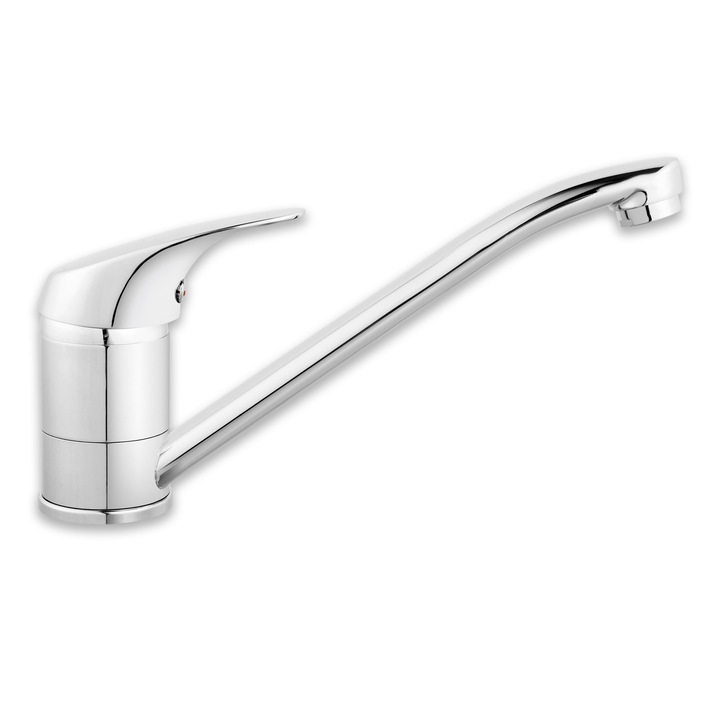 Baterie bucatarie, Ferro One BF04, stativa, monocomanda, alama, finisaj cromat