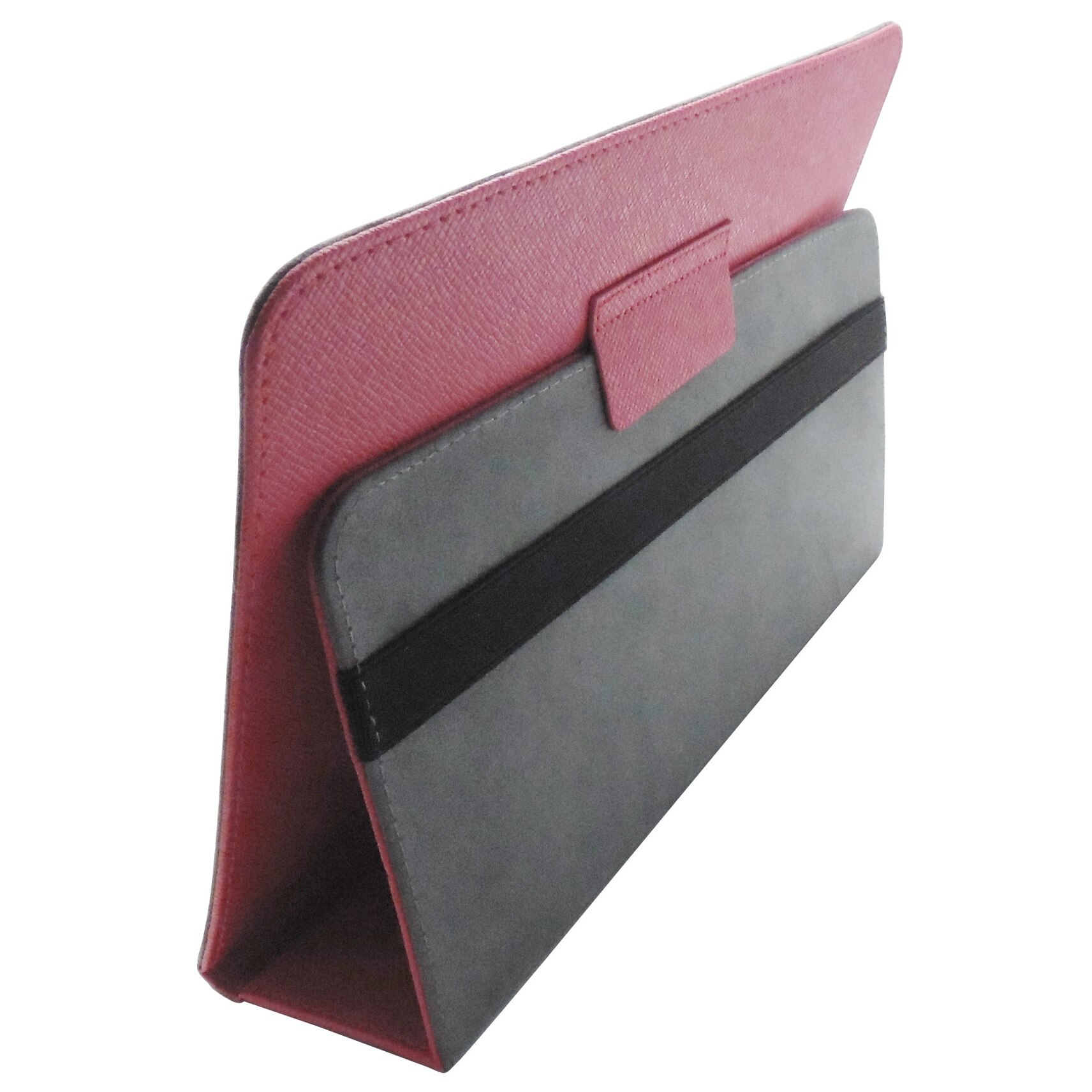 Husa cu stand universala reglabila Orbi rosie pentru tablete de 9 - 10 inch