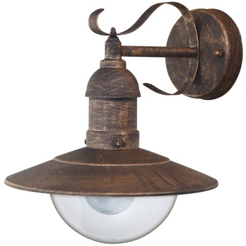 Felinar Rabalux Oslo, E27, 1x60W, IP44, Auriu antic Felinar Rabalux Oslo, E27, 1x60W, IP44, Auriu antic
