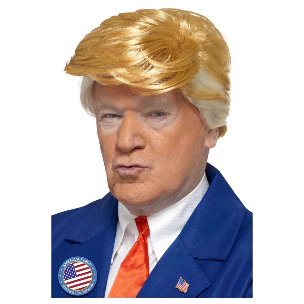 Peruca petrecere barbati presedinte Trump, blonda, scurta