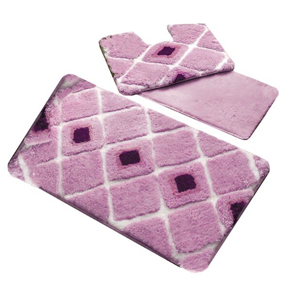 Covorase de baie, Set 3, TAC Merisa, 100 x 60, 50 x 60, 40 x 60