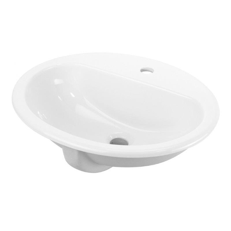 Lavoar incastrat in blat Konwalia CDK6U5B, forma ovala