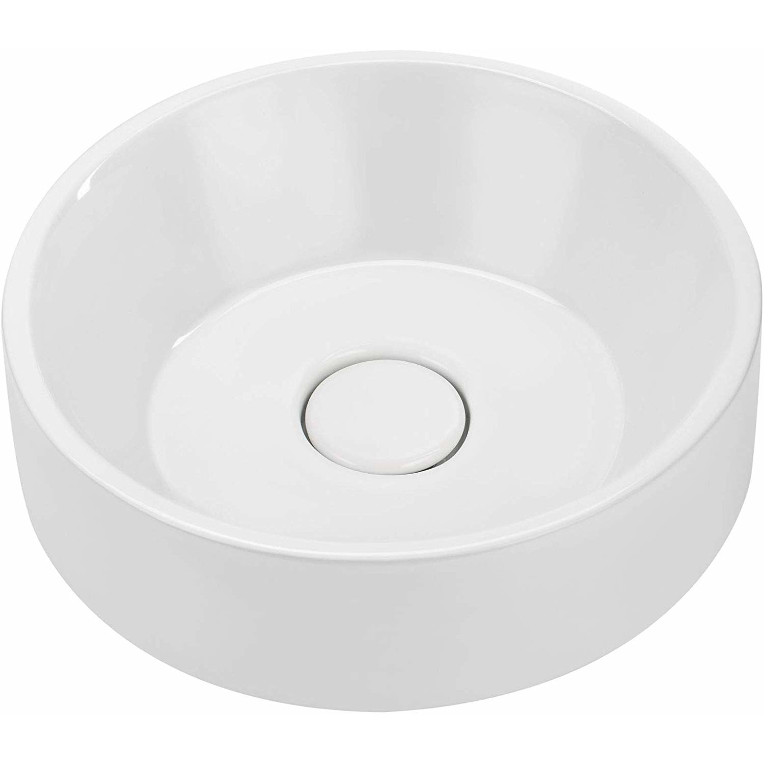 Lavoar cu montaj pe blat Miran CDR6U4S, forma rotunda, 45 cm