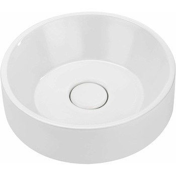 Lavoar cu montaj pe blat Miran CDR6U4S, forma rotunda, 45 cm Lavoar cu montaj pe blat Miran CDR6U4S, forma rotunda, 45 cm