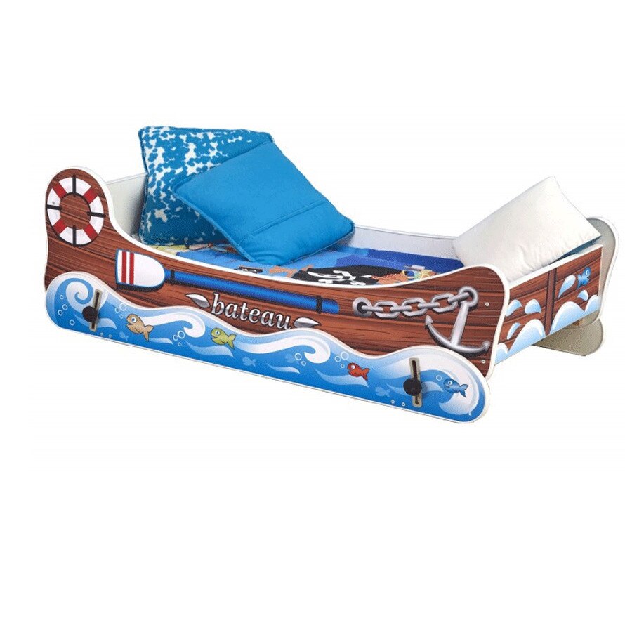 Pat pentru copii model barca
