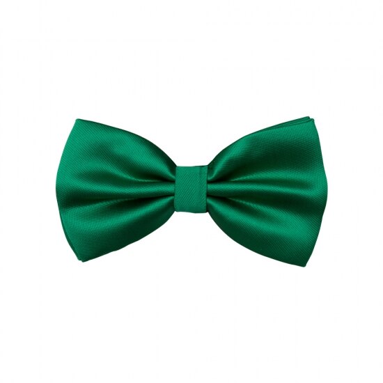 Papion clasic, Onore, microfibra, verde, reglabil, 12 x 7 cm