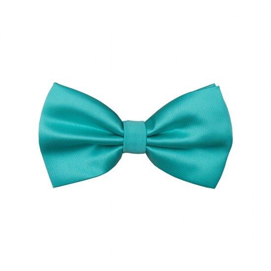 Papion clasic, Onore, microfibra, turcoaz, reglabil, 12 x 7 cm