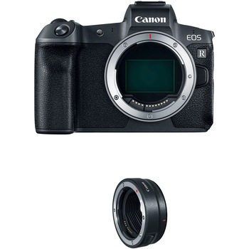 Aparat Foto Mirorless Canon EOS R, Full-Frame, 30.3 MP, 4K, Wi-Fi, Body+ Adaptor RF-EF Aparat Foto Mirorless Canon EOS R, Full-Frame, 30.3 MP, 4K, Wi-Fi, Body+ Adaptor RF-EF