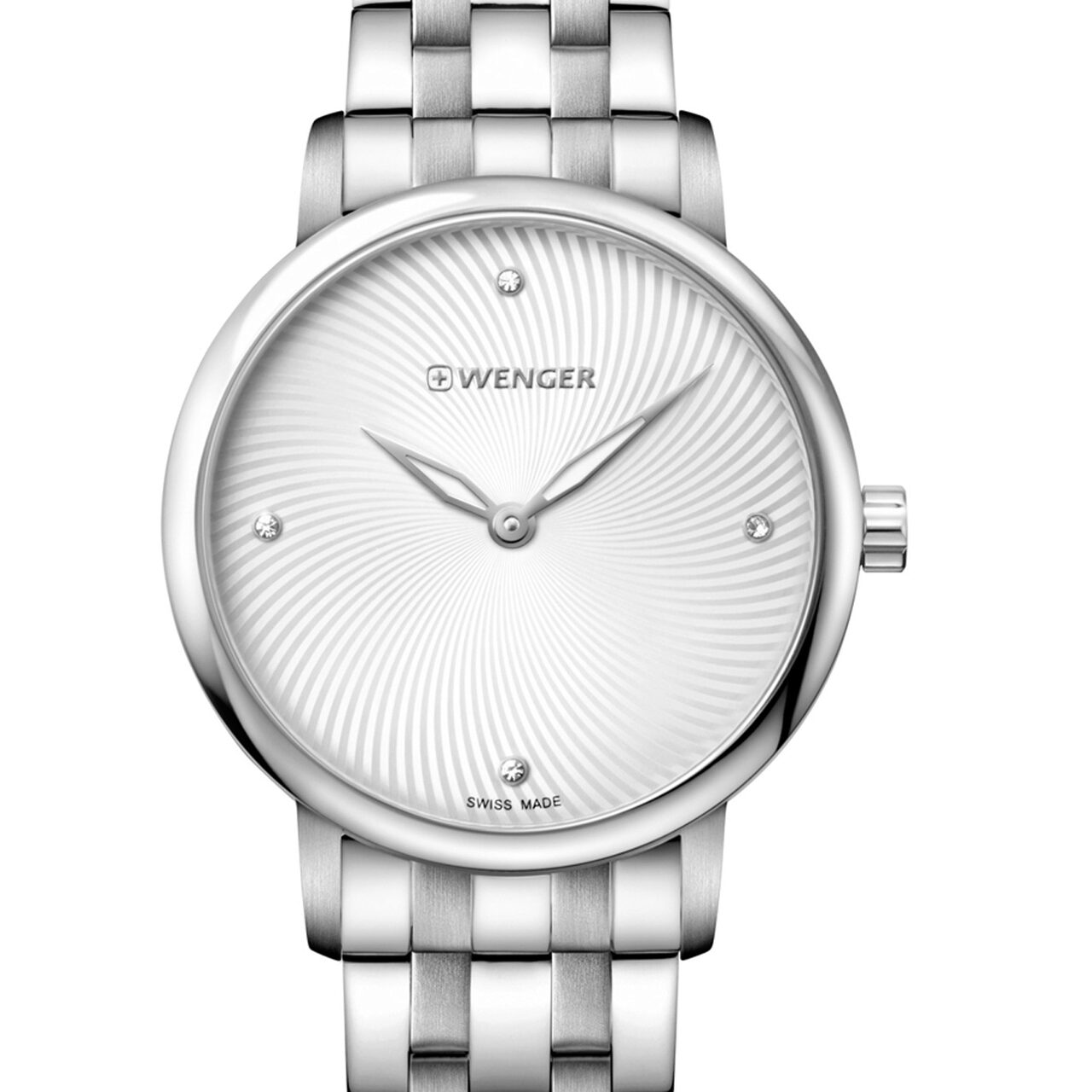 Ceas de dama, Wenger 01.1721.109, Argintiu