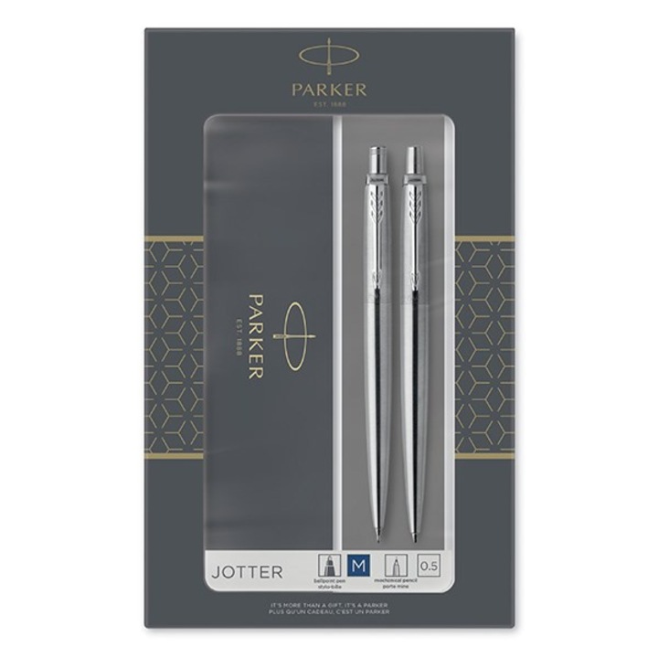 Parker Royal Jotter St. Steel CT toll és automatikus ceruzakészlet