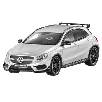 Macheta scara 1:43 GLA 45 AMG X156, argintie, Originala Mercedes Macheta scara 1:43 GLA 45 AMG X156, argintie, Originala Mercedes