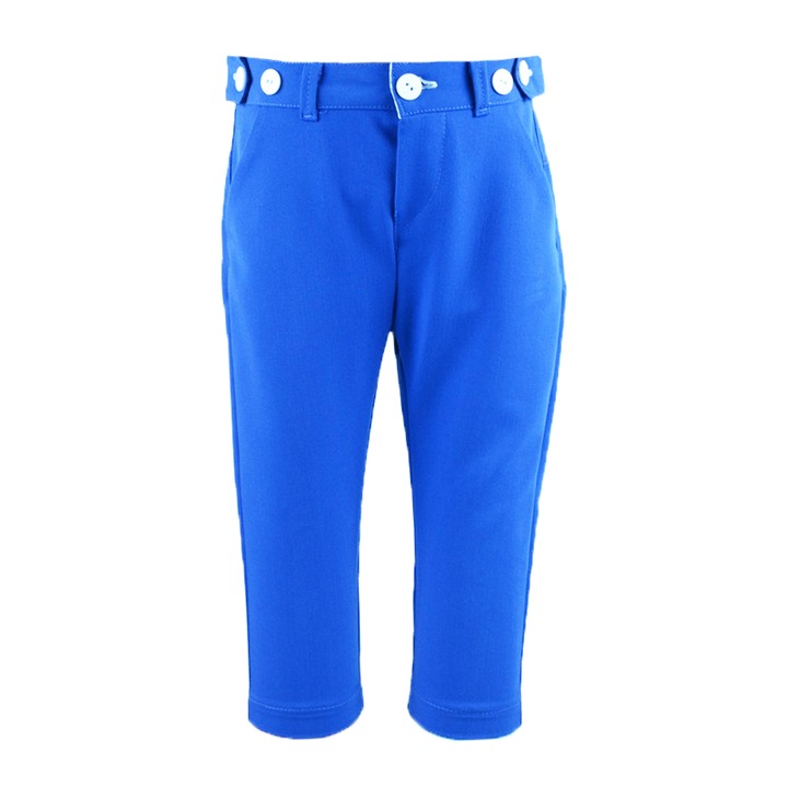 Elegáns nadrág fiúknak SZAFA PESK1-AL-68-cm, kék 12062