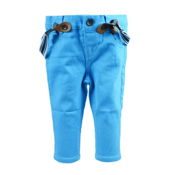 Pantaloni casual, baieti, Vitamins, cu bretele, Albastru, Albastru Pantaloni casual, baieti, Vitamins, cu bretele, Albastru, Albastru