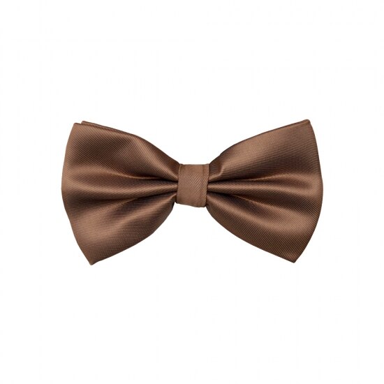 Papion clasic, Onore, microfibra, maro deschis, reglabil, 12 x 7 cm