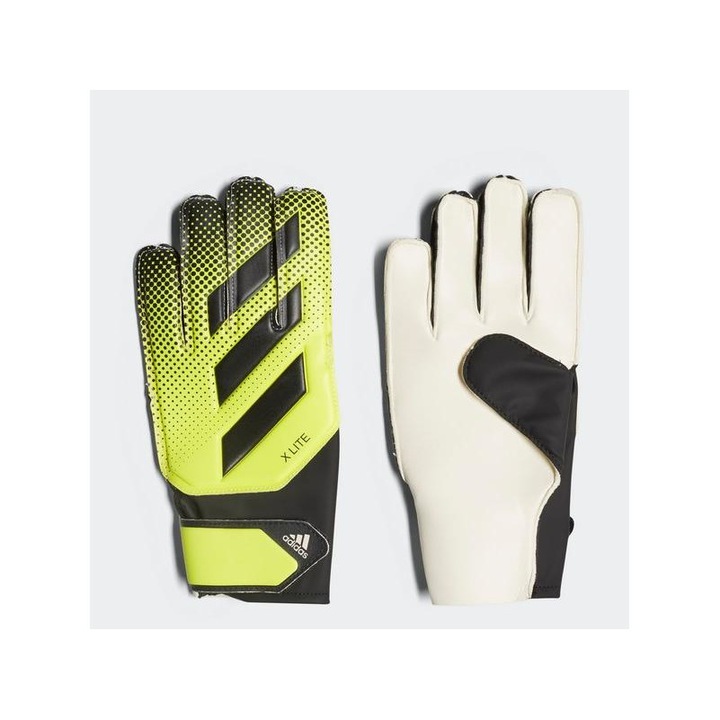 X Lite Adidas foci kapus kesztyű sárga/fekete/fehér 11-es méretű