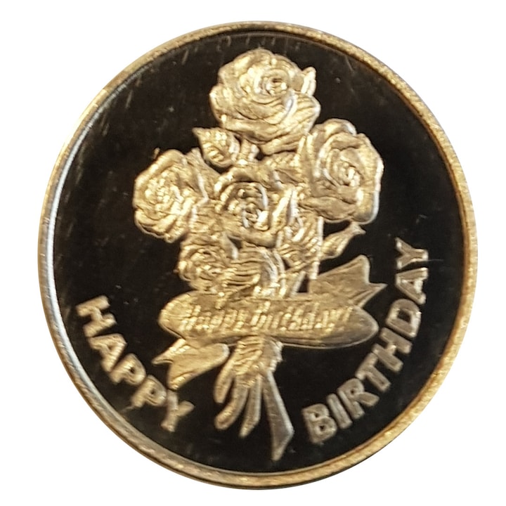 Монета от чисто сребро Честит рожден ден