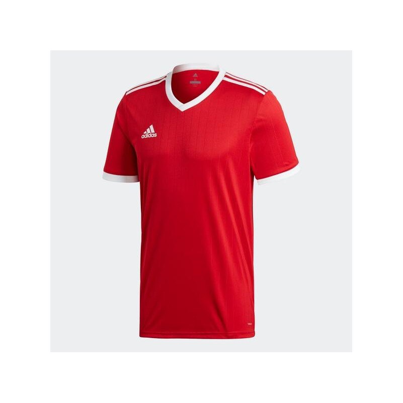 Tabela 18 Jsy Adidas férfi focimez piros/fehér 164-es méretű - eMAG.hu