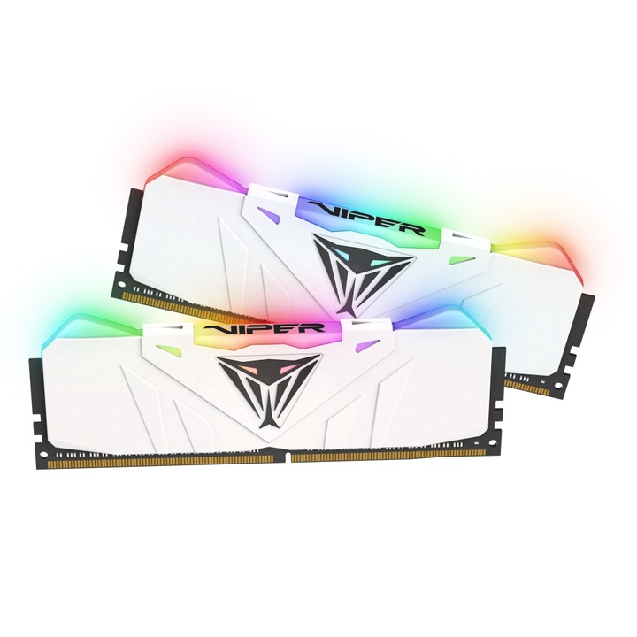 Оперативна памет Patriot Viper RGB White 16GB (2*8) 3200Mhz PVR416G320C6KW EoL