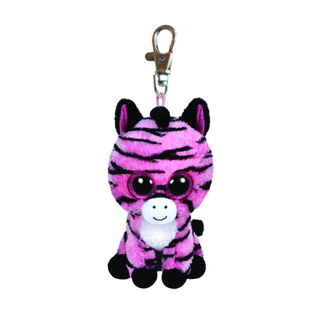 Breloc zebra roz ZOEY (8.5 cm) - Ty