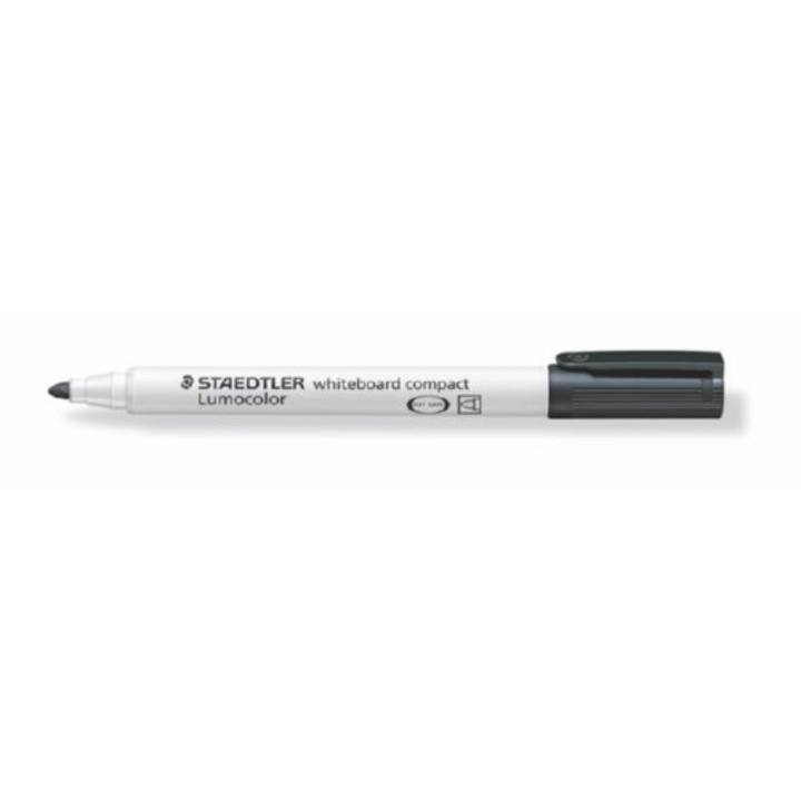 STAEDTLER "Lumocolor 341" 1-2 mm kúpos fekete táblamarker
