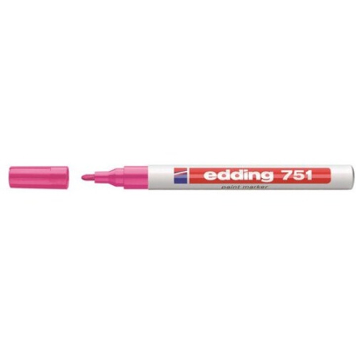 EDDING "751" 1-2 mm rózsaszín lakkmarker