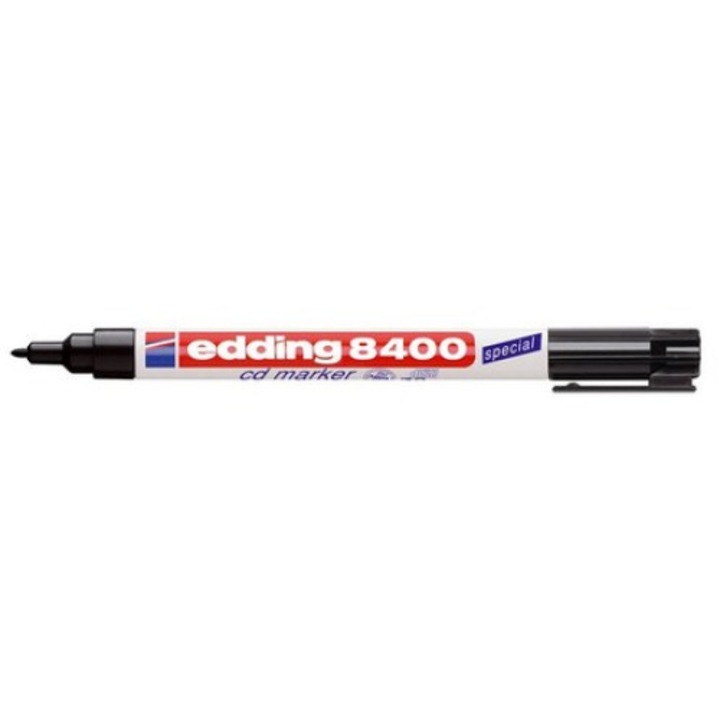 EDDING "8400" 0,5-1 mm fekete CD/DVD alkoholos marker