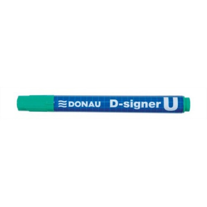 DONAU "D-signer U" 2-4 mm kúpos zöld alkoholos marker