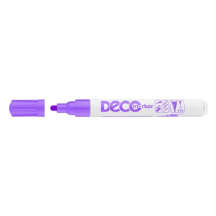 Lakkmarker, 2-4 mm, ICO "Decomarker" lila