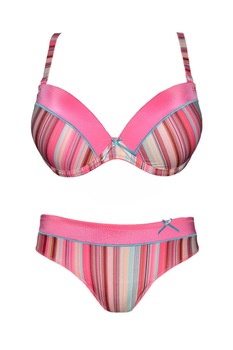 Set lenjerie intima Venerastyle, Sofia 315/ 1252, roz siclam, 80C Set lenjerie intima Venerastyle, Sofia 315/ 1252, roz siclam, 80C