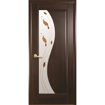 Usa interior ESKADA PVC DELUXE castan 70 cm Usa interior ESKADA PVC DELUXE castan 70 cm