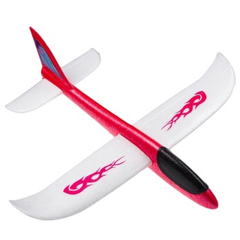 Avion din spuma, Zola®, rosu, alb, 47 cm Avion din spuma, Zola®, rosu, alb, 47 cm