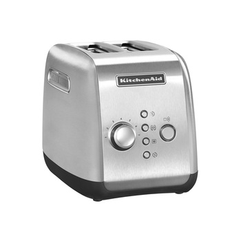 Prajitor de paine KitchenAid Stainless Steel 5KMT221ESX, 1100W, 2 sloturi, Argintiu Prajitor de paine KitchenAid Stainless Steel 5KMT221ESX, 1100W, 2 sloturi, Argintiu