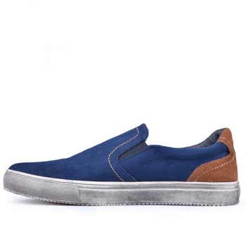 Pantofi din piele naturala TendenZ, SHS1849, Albastru, 40 EU Pantofi din piele naturala TendenZ, SHS1849, Albastru, 40 EU