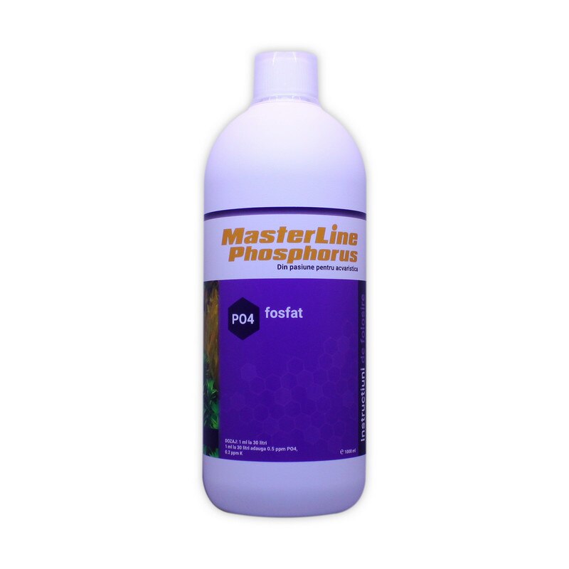 Fertilizant Masterline Phosphate 1000 ml pentru plantele din acvariu